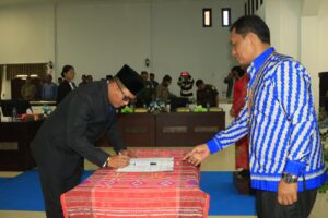 Wakil Bupati Samosir Menghadiri Acara Pelantikan Marco Christian Simbolon