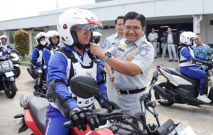 Tingkatkan Keselamatan Berlalu Lintas, Jasa Raharja Perkuat Implementasi Program TJSL dengan Kegiatan Safety Riding bersama Astra Honda Motor dan Institut Transportasi dan Logistik Trisakti