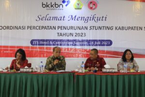 Martua Sitanggang Buka Forum Koordinasi Percepatan Penurunan Stunting