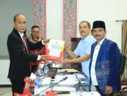 Martua Sitanggang Sampaikan Nota Pengantar Atas Rancangan KUA – PPAS RAPBD 2024