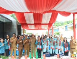 Tim Evaluasi PKK Provsu Melakukan Kunjungan Kerja ke Desa Lumban Suhisuhi Toruan