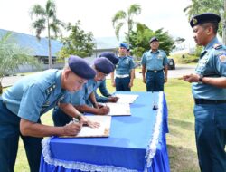 Jelang Seleksi Penerimaan Prajurit TNI AL, Lanal Sabang Gelar Penandatanganan Pakta Integritas