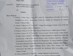 Gam Sumut Resmi Melaporkan Kadis Perpustakaan Kab. Labusel