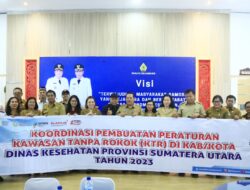 Hotraja Sitanggang Buka Pertemuan Koordinasi Pembuatan Peraturan Daerah Kawasan Tanpa Rokok di Kabupaten Samosir
