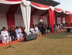 Pengukuhan Anggota Pasukan Pengibar Bendera Paskibra Kec. Pakuhaji Tahun 2023 di GSG Kecamatan Pakuhaji Kab. Tangerang