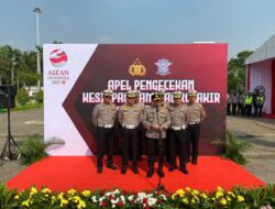 Kabaharkam Polri: Pimpin Apel Rolakir Persiapan Asean Summit Ke 43