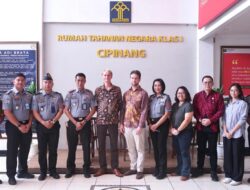 Berbagi Penerapan Sistem Pemasyarakatan, Rutan Cipinang Sambut Kedatangan Atase Kepolisian Kedutaan Besar Belanda