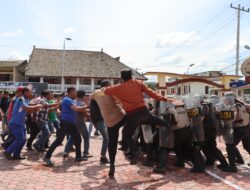 Polres Samosir Antisipasi Kericuhan Dalam Pemilu 2024