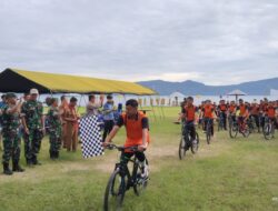 Bupati Samosir Lepas Tim Pembawa Pesan “The Rising Tide – A Resonance 2023”