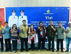 Pemerhati Dunia Pendidikan dari Korea Selatan Audiensi Dengan Bupati Samosir