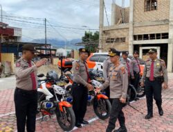 Kapolres Samosir Berangkatkan Personil Untuk Pengamanan Objek Wisata di Samosir