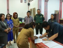 Perda P-APBD 2023 Disahkan Dengan Penandatanganan Bupati Samosir dan DPRD