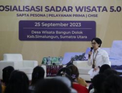 Desa Wisata di Kawasan Danau Toba Terus Didorong Kemenparekraf Agar Naik Kelas
