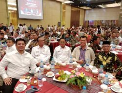 Bupati Samosir Ikuti Deklarasi Pemilu Damai Yang Diselenggarakan Pemprovsu di Medan