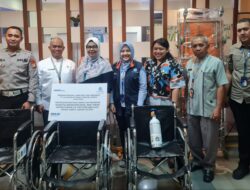 Jasa Raharja DKI Jakarta Serahkan Bantuan TJSL Berupa Sarana dan Prasarana untuk Penyandang Disabilitas ke Samsat Jakarta Selatan