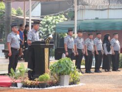 Rutan Cipinang Gelar Upacara Peringatan Hari Kesaktian Pancasila Tahun 2023