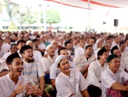 Ribuan Warga Binaan Rutan Cipinang Ikuti Maulid Akbar Nabi Muhammad SAW 1445 H Yang Dimeriahkan Abah H Komar 4 Sekawan