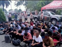 Cegah Terjadi Tawuran Antar Pelajar, Polsek Kalideres Amankan Sejumlah Pelajar Saat Pengamanan Arus Balik Unras Buruh