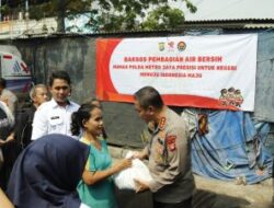 Polda Metro Jaya, Bidhumas Gelar Bakti Sosial sambut HUT Humas Polri Ke- 72