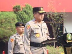 Irjen Pol Karyoto Pimpin Apel Pagi di Polres Metro Tangerang Kota