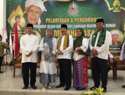 Kegiatan Pelantikan dan Pengukuhan Pengurus Besar Badan Kekeluargaan Masyarakat Bekasi