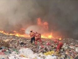 Kapolres Metro Tangerang Kota Kombes Pol Zain Dwi Nugroho SH,SIK,MSI Kerahkan Personil di Posko Kebakaran TPA Rawa Kucing Kota Tangerang