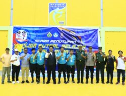 Bupati Samosir Resmi Tutup Liga Futsal Antar Pelajar Tingkat SD-SMP-SMA/SMK Tahun 2023