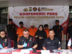 Polisi Tangkap tiga tersangka Penganiayaan dan Pengancaman Terhadap Polisi yang Berdinas di Polda Metro Jaya