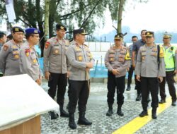 Kapolda Sumut Cek Kesiapan Pengamanan Hari Pertama Event Aquabike di Kabupaten Samosir