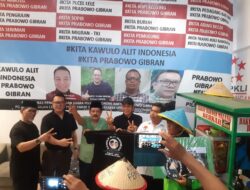 Kawulo Alit Dukung Prabowo Gibran Optimis Menang Satu Putaran