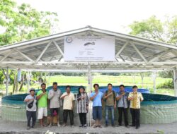 Pemkab Samosir Bangun Kolam Kembangkan Budidaya Ikan Sistim Bioflok