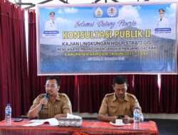 Pemkab Samosir Melalui Dinas Lingkungan Hidup Gelar Uji Publik KLHS RPJPD Tahap II