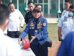Upaya Menjaga Kesiapan dalam Menghadapi Kebakaran, Rutan Cipinang Gelar Simulasi Penggunaan APAR