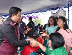 Bupati Samosir Hadiri Natal Gereja HKBP Pangururan Kota “Selamat Datang Para Perantau Yang Pulang Ke Bonapasogit”