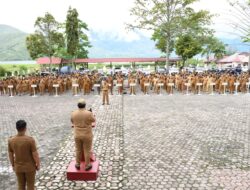 Bupati Samosir Tekankan Pegawai Pemkab Samosir Agar Memperbaiki Kinerja di 2024