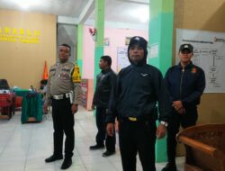 Polres Samosir Patroli Dini Hari Jaga Keamanan Objek Vital Pemilu 2024 dan Kantor PPK