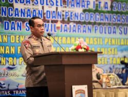 Kapolda Sulsel Buka Taklimat Awal Audit Kinerja Itwasda TA. 2024