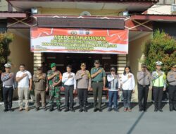 Jelang Hari Raya Idul Fitri, Polres Samosir Gelar Apel Operasi Pasukan Toba 2024