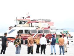 Bupati dan Wabup Samosir Sambut KMP Jurung-Jurung Berlayar Perdana