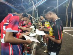 Tim Desa Pakuniran Menang Telak Melawan Tim Dari Kecamatan Paiton