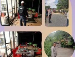 Lantai 2 Pelabuhan Fery Simanindo Diterjang Angin, 4 Orang Pengunjung Jadi Korban