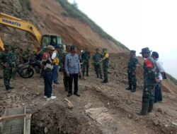 Tim Wasev Mabes TNI Tinjau Progres TMMD Ke-121 di Desa Hasinggaan