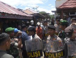 Polres Samosir Lakukan Pengamanan Constatering Objek Perkara Eksekusi di Desa Hutabolon Kecamatan Pangururan
