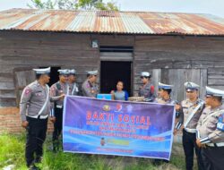 6 hari Kerja, Satuan Lantas Polres Samosir Laksanakan Anjangsana Jelang HUT Lalulintas Polri ke-69