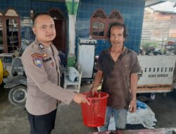 Cooling System Sat Binmas Polres Samosir : Berbagi Sarana Kontak untuk Cegah Dampak Negatif Peningkatan Suhu Politik