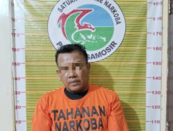 Satu Kotak dan Paketan Diduga Narkotika Jenis Ganja Diamankan Polres Samosir Dari BS Terduga Penjual Narkotika Jenis Ganja