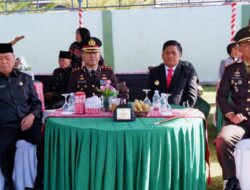 Polres Tator Ikut Meriahkan Upacara HUT TNI ke-79 Di Kodim 1414/Tator