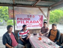 Pojok Pilkada, Polsek Onanrunggu Ciptakan Pilkada Serentak 2024 yang Damai