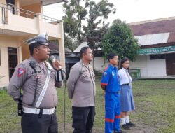 Penyuluhan kepada Pelajar SMA/SMK HKBP Pangururan dalam Rangka Operasi Zebra Toba 2024