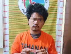 Polres Samosir Tangkap Pria Pemilik Diduga Narkotika Jenis Ganja di Warung Tuak Desa Tomok
